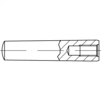 Conrad Toolcraft to-5436825 conische pen 6 mm staal 25 stuk(s) aanbieding