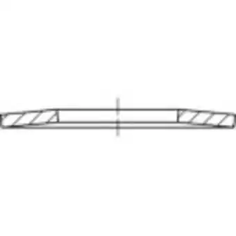 Conrad Toolcraft 137518 schijfveren binnendiameter: 72 mm din 2093 verenstaal 1 stuk(s) aanbieding