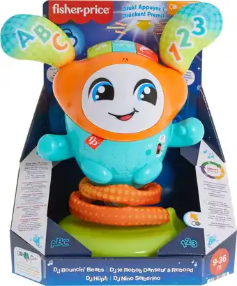 Bol.com Fisher-price dj bouncin beats leerrobot - peuter speelgoed - meertalig aanbieding