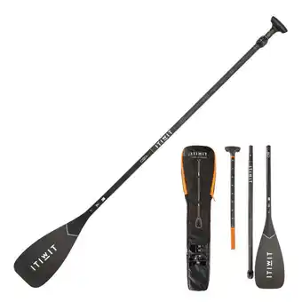 Decathlon Sup peddel 900 carbon 3 delen verstelbaar 170-210 cm aanbieding