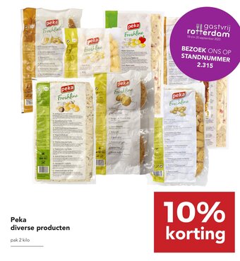 Zegro Peka diverse producten aanbieding