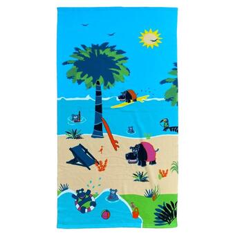 Decathlon Hippo microvezel handdoek voor kinderen aanbieding