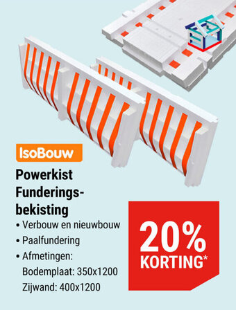 Pontmeyer IsoBouw Powerkist Funderingsbekisting aanbieding