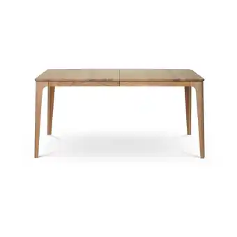 fonQ Olivine flo uitschuifbare houten eettafel - 160 x 210 x 90 cm aanbieding