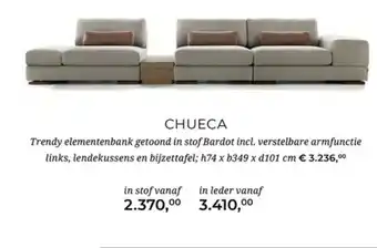 Kruit & Kramer Chueca aanbieding