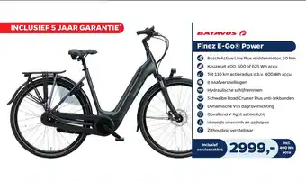 Bike Totaal Finez E-G Power aanbieding