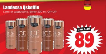 Dirk Landessa ijskoffie 230ml aanbieding