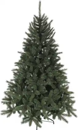 Intratuin Black box kunstkerstboom jade h 210 cm aanbieding