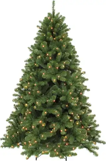 Intratuin Triumph tree kunstkerstboom jewel h 155 cm met 112 lampjes warm wit aanbieding