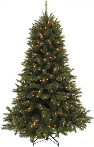 Intratuin Triumph tree kunstkerstboom romagne met verlichting h 215 cm aanbieding