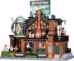 Intratuin Lemax kersthuisje yulesteiner brewery (brouwerij) 30,5 x 18,4 x 27 cm aanbieding