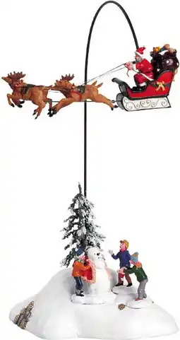 Intratuin Lemax santa claus is coming to town (kerstman) h 35,1 cm aanbieding