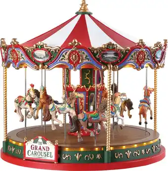 Intratuin Lemax kerstdorpminiatuur the grand carousel (carrousel) d 25 h 24 cm aanbieding