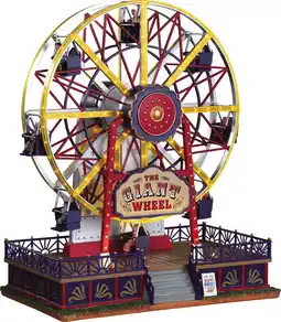 Intratuin Lemax kerstdorpminiatuur the giant wheel (reuzenrad) 27,5 x 33,4 x 16,8 cm aanbieding