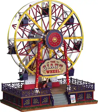 Intratuin Lemax kerstdorpminiatuur the giant wheel (reuzenrad) 27,5 x 33,4 x 16,8 cm aanbieding