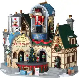 Intratuin Lemax kersthuisje ludwig's nutcracker factory (notenkraker fabriek) 29 x 20 x 28 cm aanbieding