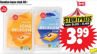 Dirk Goudse kaas stuk 48+ aanbieding