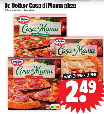 Dirk Dr. Oetker Casa di Mama pizza aanbieding