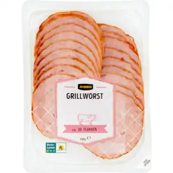 Jumbo Jumbo grillworst 150g aanbieding