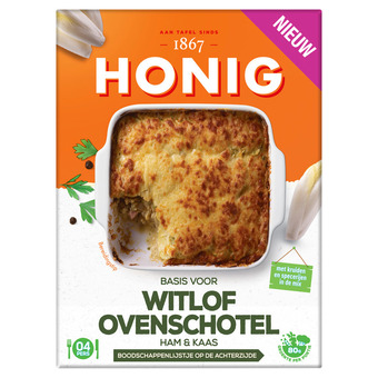Jumbo Honig basis voor witlof ovenschotel ham & kaas 36g aanbieding