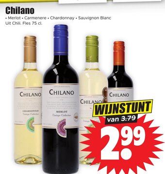 Dirk Chilano 75 cl aanbieding