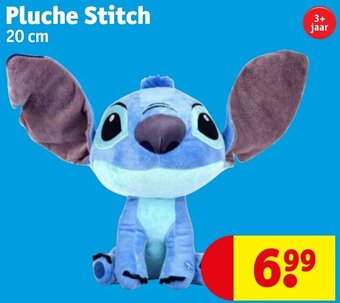 Kruidvat Pluche Stitch 20 cm aanbieding