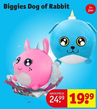 Kruidvat Biggies Dog of Rabbit aanbieding