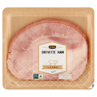 Jumbo Jumbo ontvette ham 150g aanbieding
