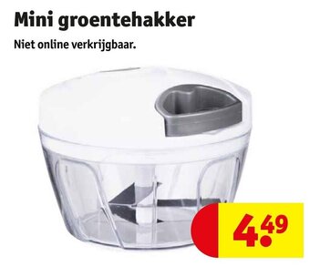 Kruidvat Mini groentehakker aanbieding