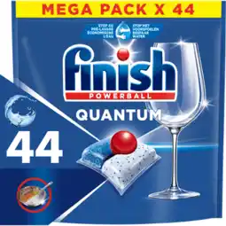 Jumbo Finish powerball quantum all in 1 maxi pack 44 stuks 457, 6g aanbieding