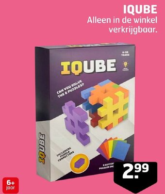 Trekpleister IQUBE aanbieding