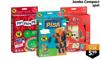 Trekpleister Jumbo Compact spel aanbieding