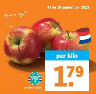 Albert Heijn Ah elstar appels los aanbieding