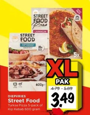 Vomar Voordeelmarkt Street food aanbieding