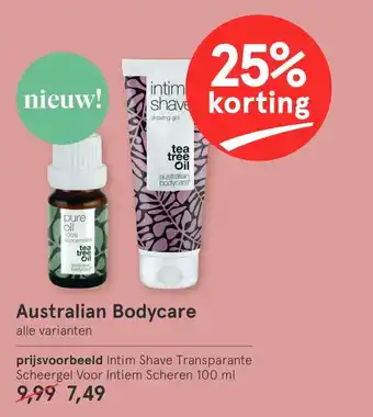 Etos Australian bodycare 100 ml aanbieding