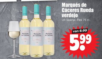 Dirk Marqués de Cáceres Rueda verdejo aanbieding