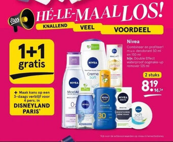 Etos Nivea aanbieding