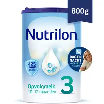 Albert Heijn Nutrilon 3 opvolgmelk 10-12 maanden aanbieding