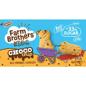 Albert Heijn Farm brothers choco chip bio cookies aanbieding