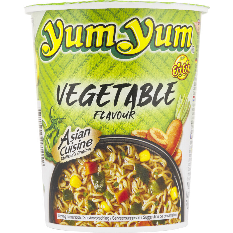 Yum yum vegetable cup aanbieding bij Albert Heijn