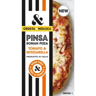 Albert Heijn Crosta & mollica pinsa tomato & mozzarella aanbieding