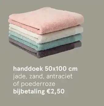 Etos handdoek 50x100 cm aanbieding