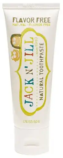 De Online Drogist Jack n' jill natuurlijke tandpasta smaakvrij 50gr aanbieding