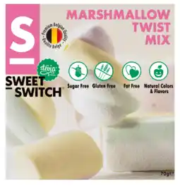 De Online Drogist Sweet-switch marshmallow twist mix 70gr aanbieding