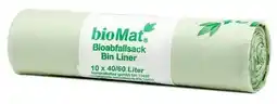 De Online Drogist Biomat composteerbare vuilniszakken 40/60l 10st aanbieding