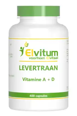 De Online Drogist Elvitum levertraan capsules 400cp aanbieding