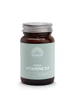 De Online Drogist Mattisson healthstyle vitamine d3 - 75mcg/3000ie capsules 60cp aanbieding