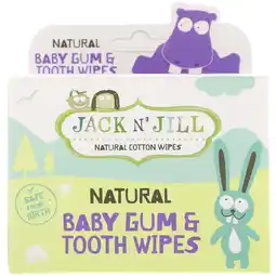 De Online Drogist Jack n' jill baby tandvlees- & tandendoekjes 25st aanbieding