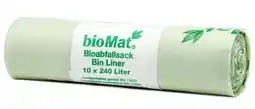 De Online Drogist Biomat composteerbare containerzakken 240l 10st aanbieding