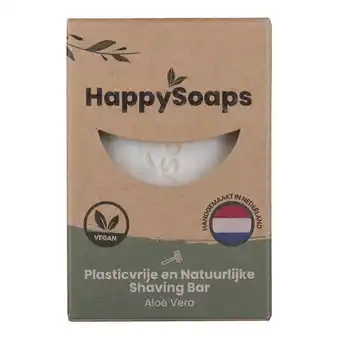 De Online Drogist Happysoaps aloevera shavingbar 80gr aanbieding
